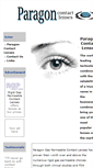 Mobile Screenshot of paragoncontactlenses.com